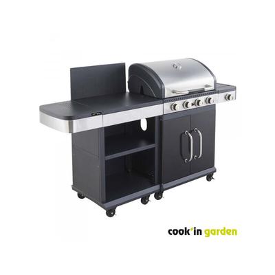 Cook'in Garden - Gasgrill fidgi 4 + Servierwagen-Cook in Garden