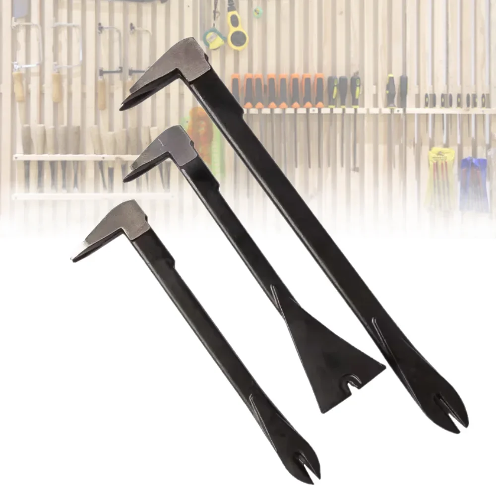 Hebeln Bar Edc Prybar Brecheisen Entferner Heftklammer Mini Katze Pfoten Nagel Puller Hand Ziehen Crow Holzbearbeitung Zimmerei Werkzeug Hause Entfernen Image