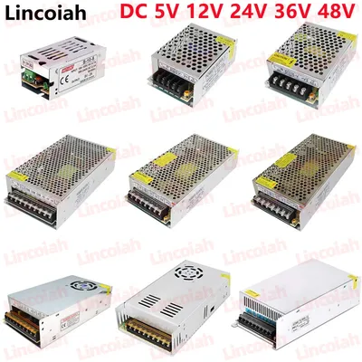 LED-Netzteil DC 5V 12V 24V 36V 48V 1a 5a 10a 20a 30a 50a AC 110V 220V smps Licht transformator für Image