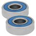 SR4-2RS - Stainless Steel Deep Radial Bearing 0.25 In X 0.625 In X 0.196 In (ID X OD X W) | 6.35 Mm X 15.875 Mm X 4.978 Mm (ID X OD X W) With Double Rubber Seal