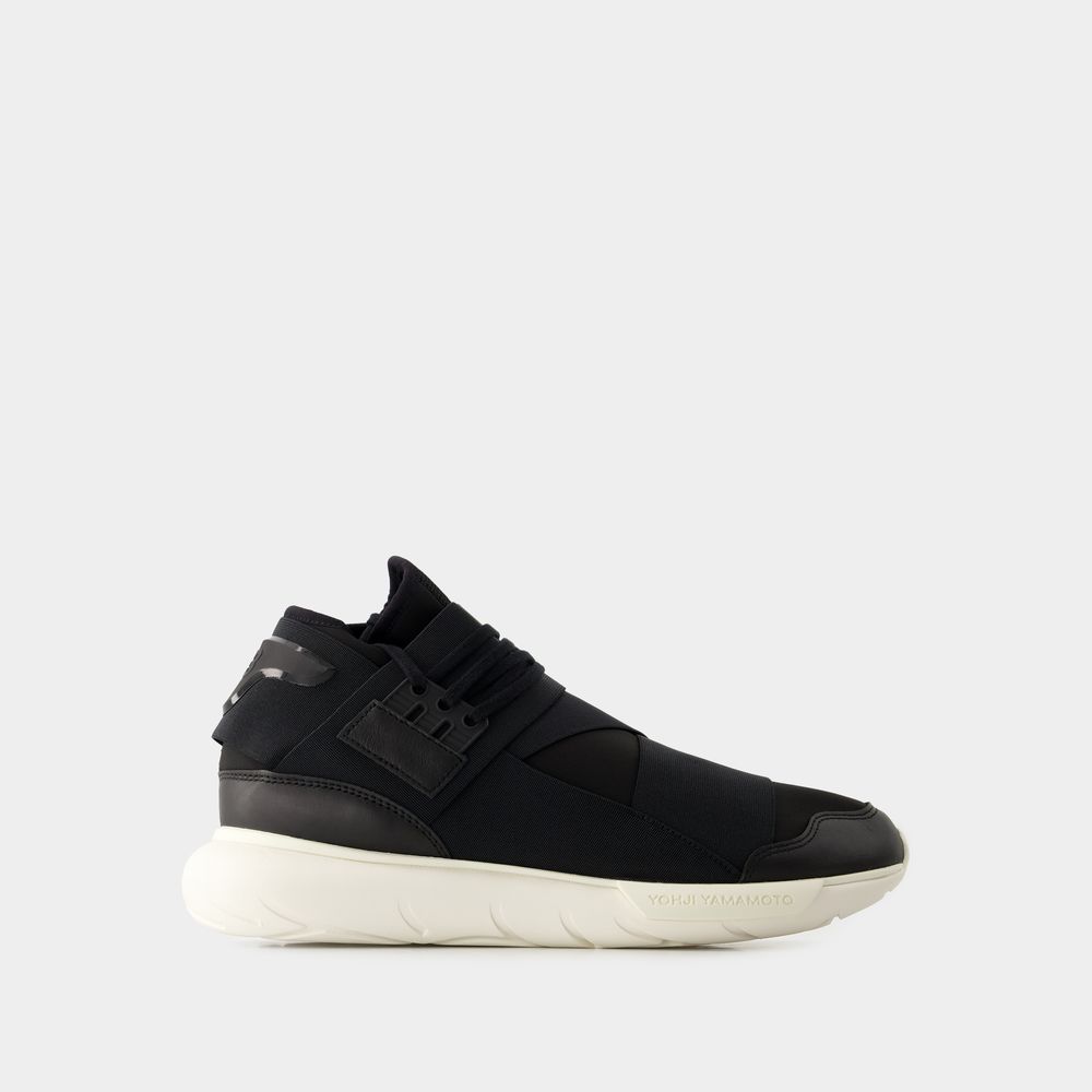 Qasa Sneakers - Y-3 - Leder - Weiß EU 37 / UK 4