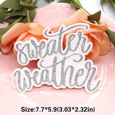 KSCRAFT Sweater Weather Metal Cutting Dies Stencils for DIY Scrapbooking Decorative Embossing DIY