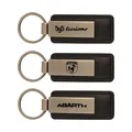 Nuovo portachiavi per auto in metallo in pelle portachiavi per Abarth 70th XSR biposto 595 695 Stilo Accessori auto Car styling