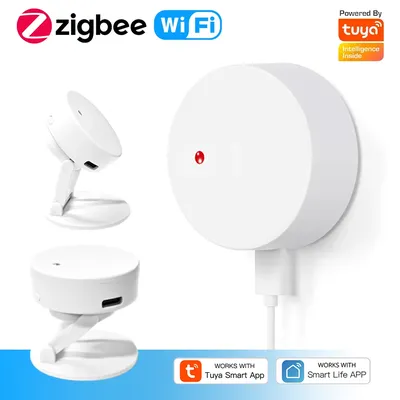 ZigBee Wifi MmWave Human Presence Motion Sensor Radar Wave Human Detector Motion Detector Tuya Hub