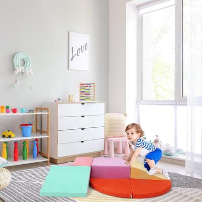 6-Piece Toddler Playtime Corner Climber Non Slip