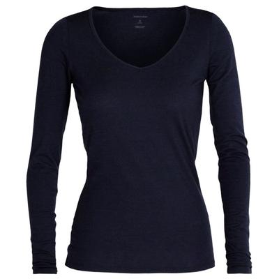 Icebreaker - Women's Siren L/S Sweetheart - Merinounterwäsche Gr L blau Image
