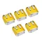 Confezione da 5 batterie LiPo ricaricabili polimeri litio 501012 40mAh da 3,7 per cuffie auricolari