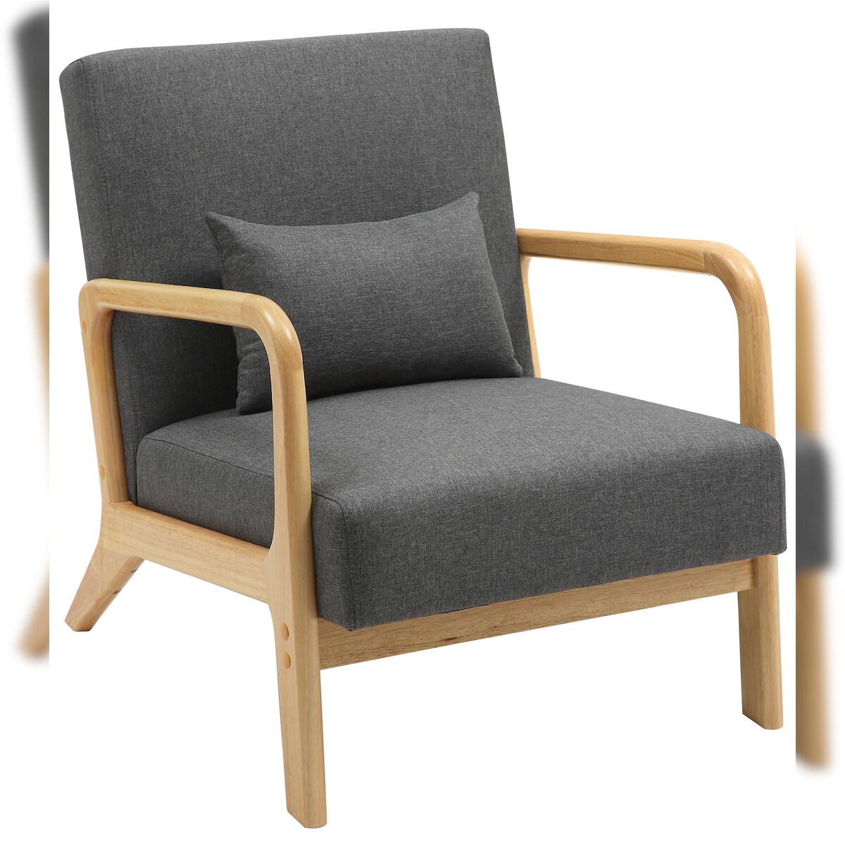 CLP Sessel Hibbing Stoff dunkelgrau Image