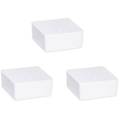 Wenko - Raumentfeuchter Cube Nachfüller, 3 x 500 g mit Orangenduft, Weiß, Calciumchlorid weiß - weiß Image