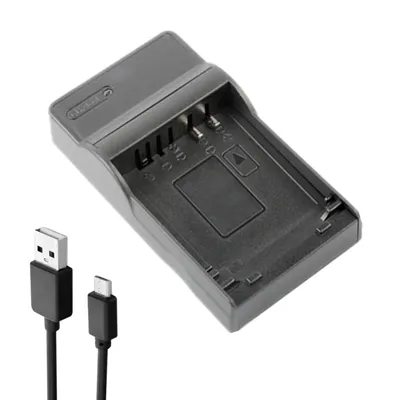 DMW-BCF10 USB Battery Charger for Panasonic Lumix DMC-FS10 FS11 FS12 FS15 FS25 FS30 FS33 FS4 FS42 FS62 FS6 FS7 FS8 FX25 FX40