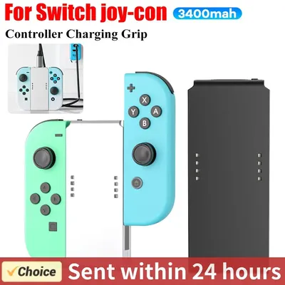 Rechteckige Ladestation 3400mAh Controller Ladestation mit Lade anzeige Ladestation für Schalter Image