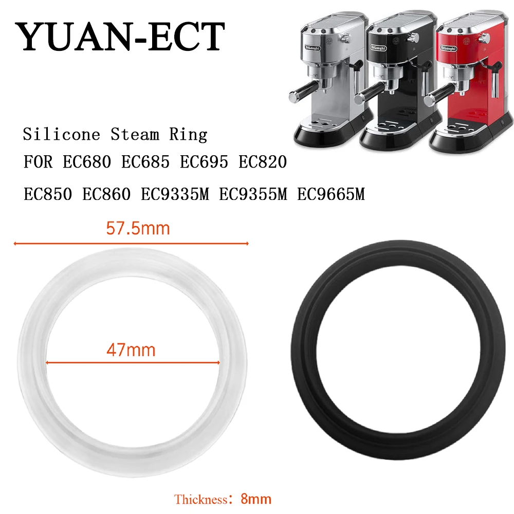 Delonghi Espressomaschine Silikon Dampfring Dichtung Teil für Ec680 Ec685 Ec695 Ec820 Ec850 Ec860 Ec9335m Ec9355m Ec9665m Image
