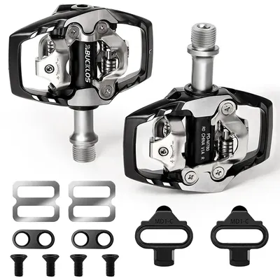 Bucklos PD-M780 MTB Lock Pedale Aluminium legierung Mountainbike selbstsicher ndes Pedal für SPD Double Side Lock Pedal Fahrrad teile