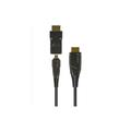 Cavo hdmi a/a Micro hdmi aoc in Fibra Ottica 4K 10m - Techly