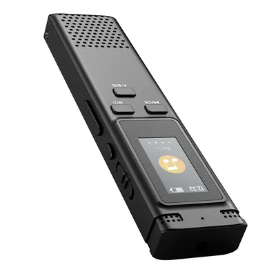 64GB/16GB/8GB Digital Voice Recorder Voice Activated Audio Recording Noise Reduction with Playback