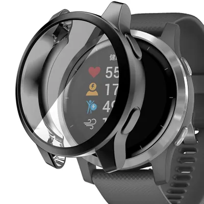 Silicone Protective Case For Garmin Venu 2 Plus 2S 3 Protector Frame Cover Shell For Garmin