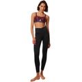 Sporthose TRIACTION BY TRIUMPH "Cardio RTW High-Rise Leggings", Damen, Gr. XL, N-Gr, schwarz, Single Jersey, Obermaterial: 81% Polyamid, 19% Elasthan. Besatz: 63% Polyamid, 37% Elasthan, unifarben, sportlich, eng 7/8-Länge, Hosen, atmungsaktiv