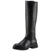 Stiefel GABOR, Damen, Gr. 40, Normalschaft, schwarz, Kalbsleder, Textil, unifarben, klassisch, Schuhe, Blockabsatz, Langschaftstiefel mit bequemer Best Fitting-Ausstattung