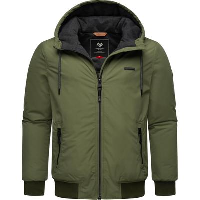 Winterjacke RAGWEAR "Maddy", Herren, Gr. S (48), gelb (gelbgrün), Außenmaterial: 100% Polyester, Innenfutter: 100% Polyester, Wattierung: 100% Polyester, casual, gerade hüftbedeckend, hoch geschlossener Ausschnitt, Langarm Ärmel ohne Ärmelschlitz... Image