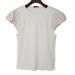 J. Crew Tops | J. Crew Vintage Rib Tee With Puff Sleeves Size Large Natural Nwt By418 | Color: Cream | Size: L