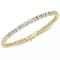 Giani Bernini Jewelry | Giani Bernini 18k Gold Over Sterling Silver 8” Cz Tennis Bracelet | Color: Gold/White | Size: 8”