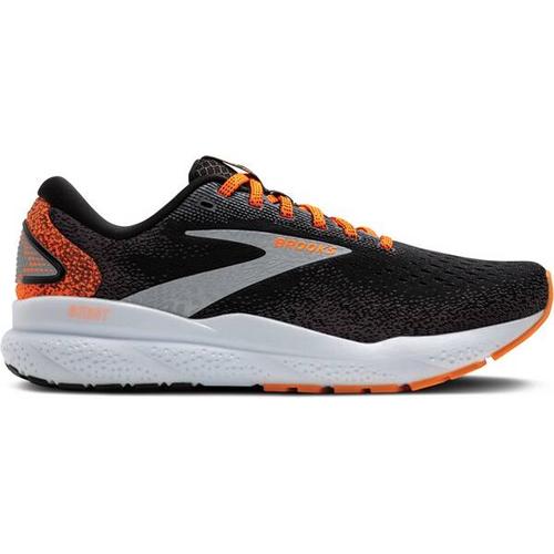 BROOKS Herren Laufschuhe Ghost 16, Größe 42 in Black/Orange/White