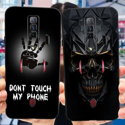 For ZTE Nubia Red Magic 7 7S Pro Case Zte nubia REDMAGIC 7S 7Pro Fashion Cool Pattern Black Silicon Soft Phone Cases