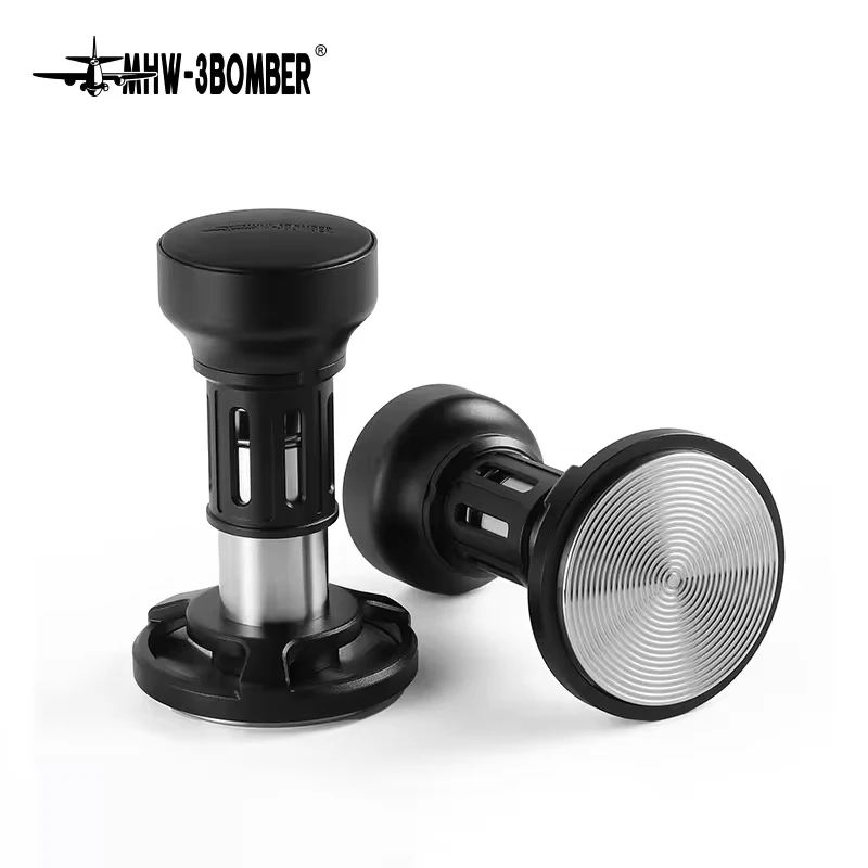 MHW-3BOMBER Kaffee-Tamper 51/53/58mm Konstanter Druck Aufprall-Espresso-Tamper 4-Feder-Tamper Barista Kaffee-Zubehör Image