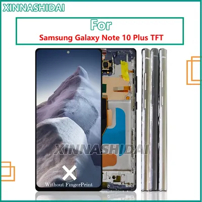 TFT Für Samsung Galaxy Note 10 Plus N975U N976N LCD Display Touchscreen Digitizer Montage Ersatz Für note 10 plus LCD
