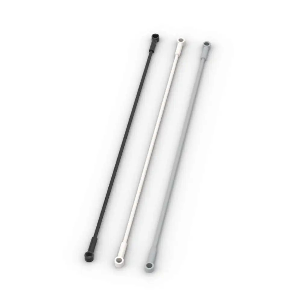 MOC 10PCS 27965 Flexible 22L Mit 2 Stecker Bausteine Kit Enden Schlauch DIY Spielzeug Idee Für Kinder Geburtstag kind Weihnachten Geschenke Image