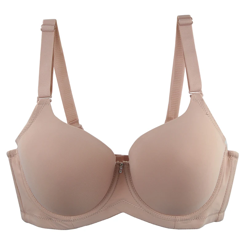 2024 neue sexy de Cup BHs für Damen Unterwäsche plus Größe beige schwarz grau rosa rot Rücken verschluss Dessous