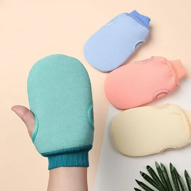 1pc Bad für Peeling SPA Peeling Dusche Pinsel Körper Reinigung Peeling Mitt Reiben Abgestorbene Haut Handschuhe Dusche Handtuch schaum Körper Massage