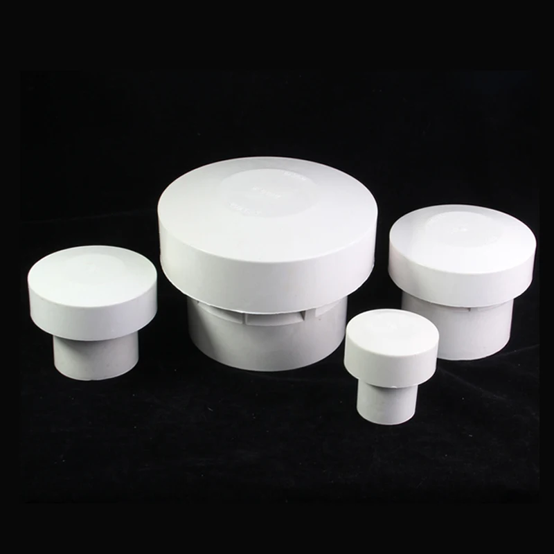 Hochwertiges PVC-Abflussrohr mit Saugventil, automatischer Belüftung und Luftaustausch 50 75 110 160 Multifunktionaler Regenkappe Image