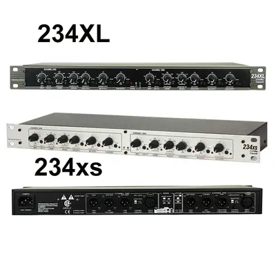 234XS Crossover elettronico 234XL apparecchiature periferiche Audio professionali Stereo 2/3 vie,