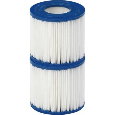 Satz von 2 Filterpatronen Diam 80 X 90mm Typ 1 für Filtration 1136L/h - Typ 1 - Φ80mm x H90mm - per Image