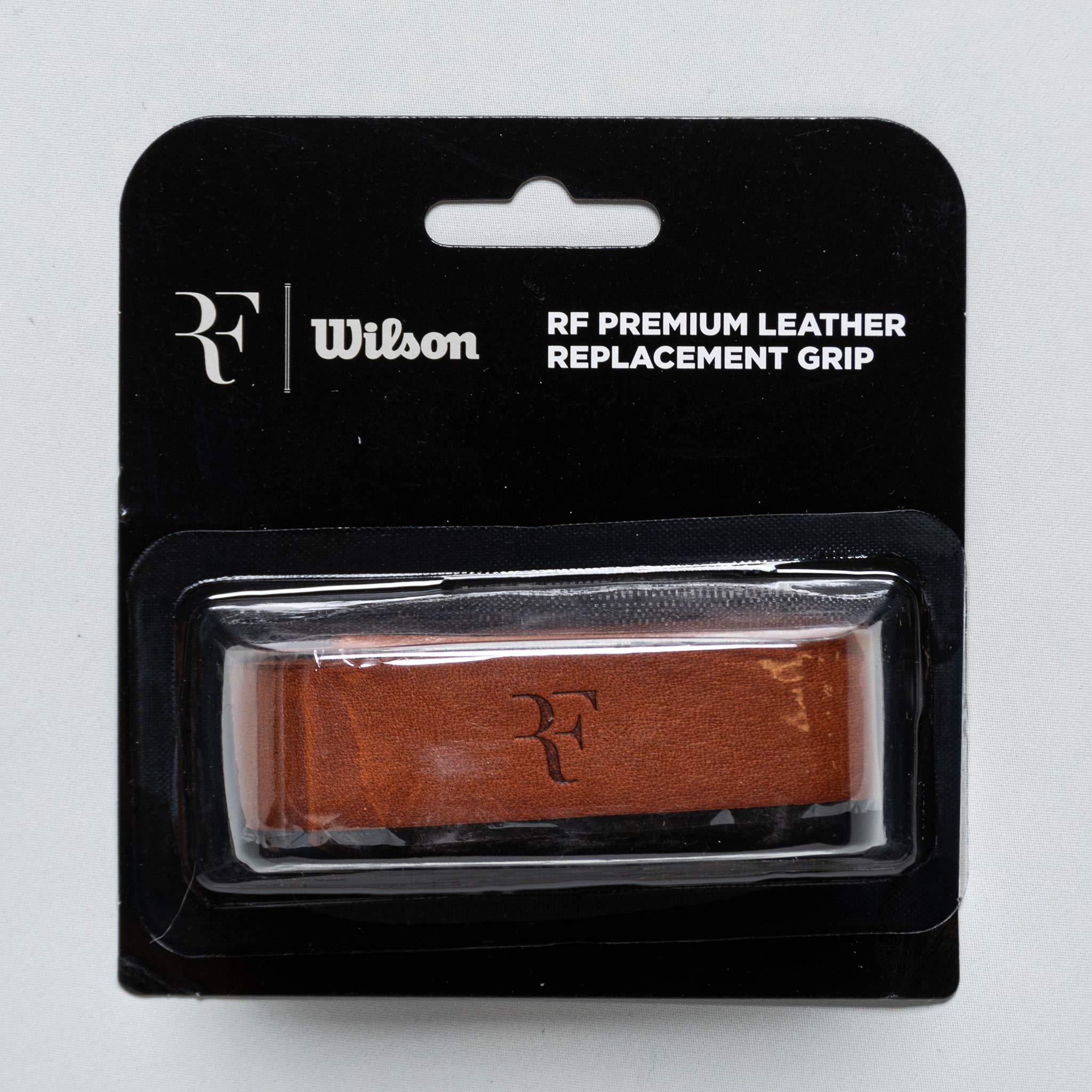 Wilson RF Leather Replacement Grip Brown Tennis Replacement Grips - Wilson