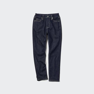 Uniqlo - Cotton Ultra Stretch Soft Jeans - Blue - 7-8Y