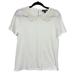 J. Crew Tops | J. Crew Women’s Blouse S Small White Eyelet Preppy Solid Comfy Cotton Shirt | Color: White | Size: S