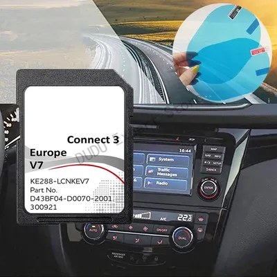 Neuestes Connect 3 V7 LCN X-Trail Car für Nissan Sat Nav Map Version Data mit Image