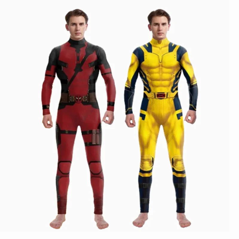 Superheld Wolverine Deadpool Cosplay Overall Wolverine Cosplay Kostüm Männer Frauen Halloween Zenti James Howlett Party Body Image
