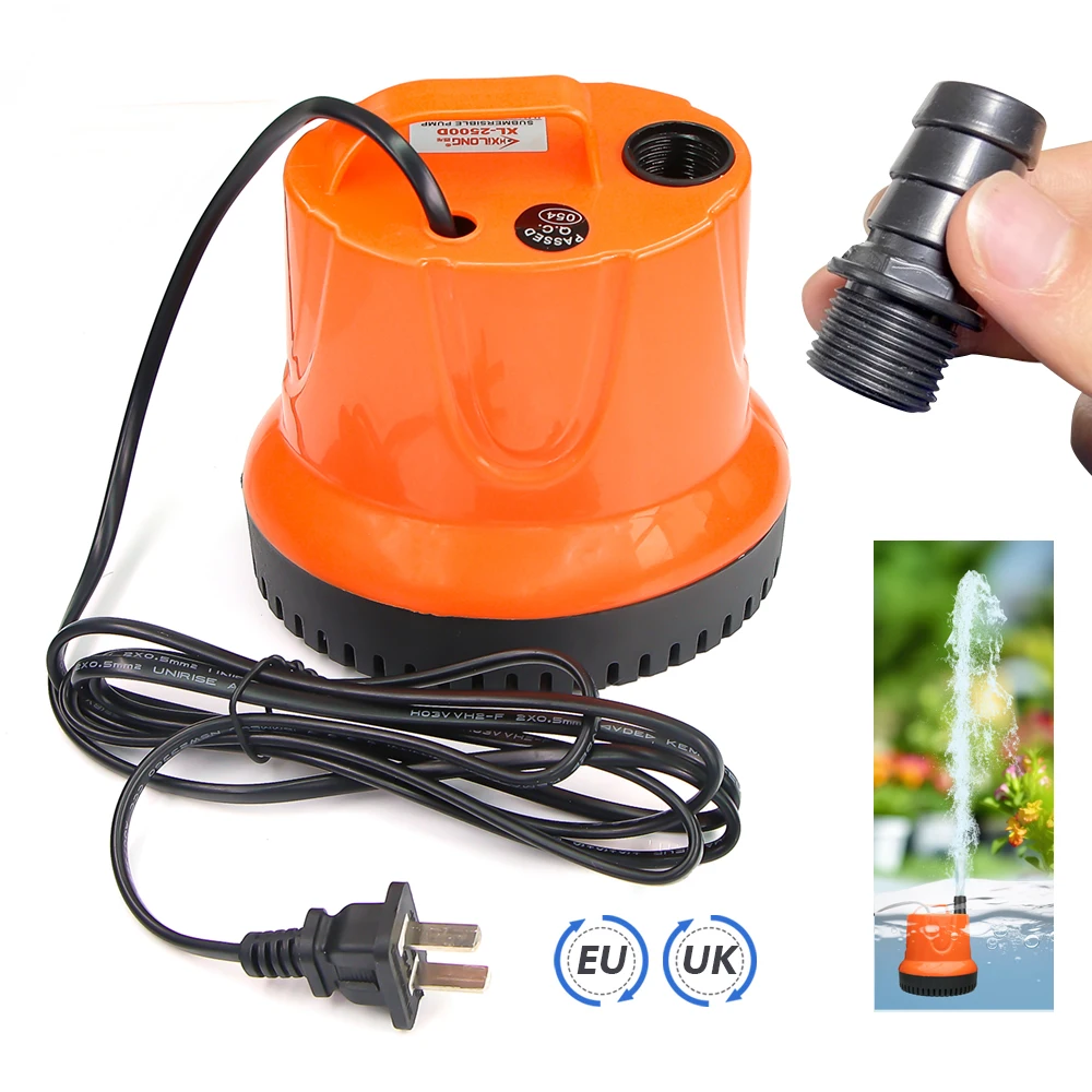 30W 45W 60W 85W 110W 220VBodensaugwasserpumpe Aquarium Tauchpumpe für Garten Aquarium Pumpen Wasserzyklus Brunnen Image