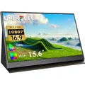 Monitor portatile UPERFECT 15.6 pollici FHD 1080P USB C 3.1 HDMI Gaming Display IPS Ultra-sottile con Cover intelligente e altoparlanti HDR Plug & Play
