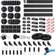 273 pezzi kit di gestione dei cavi cavo organizzatore di cavi fascette per cavi supporto per clip adesive divise mantenere il tuo computer cavi TV ordinati