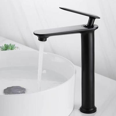 Bathroom Sink Faucet - Classic Electroplated Mount Outside Single Handle One HoleBath Taps