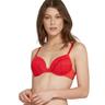 LOU Womens Amazone Push-Up Bra - Red Polyamide - Size 34DD | LOU Sale | Discount Designer Brands