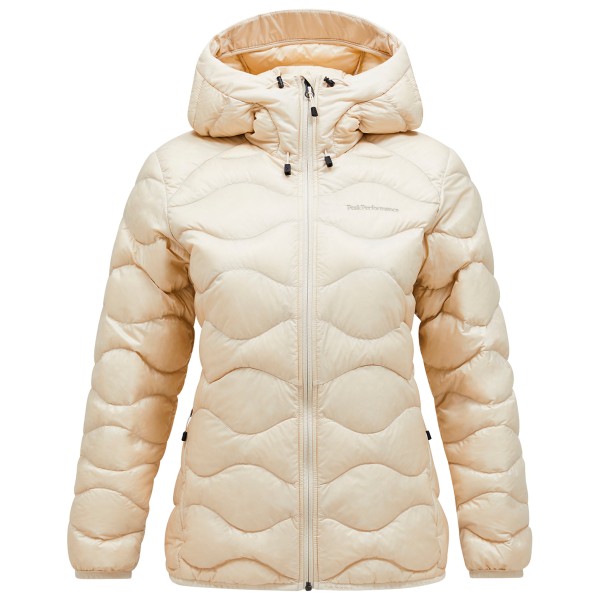Peak Performance - Women's Helium Down Hood Jacket - Daunenjacke Gr M beige