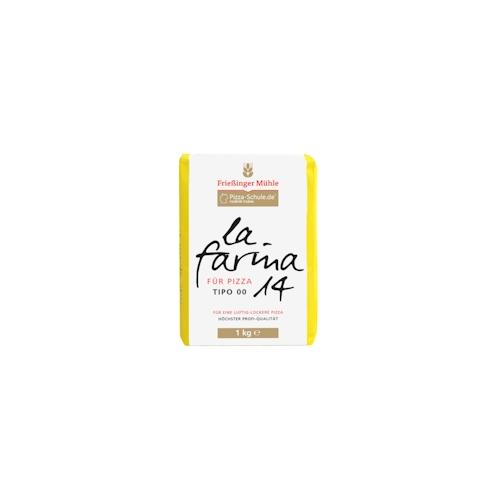 Frießinger Mühle Pizzamehl La Farina 14% Protein (10x1kg)