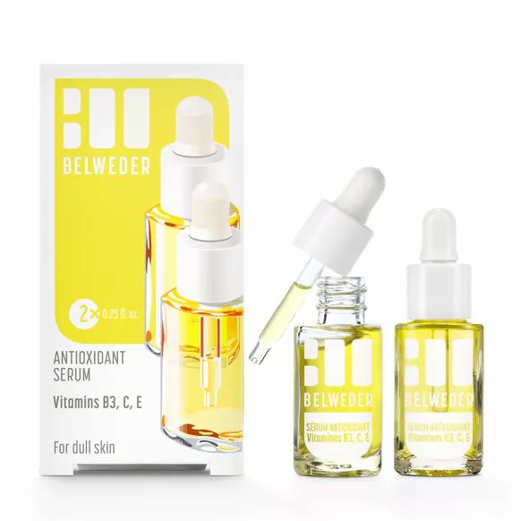 Belweder - Siero antiossidante Vitamine B3, C, E 15 ml