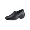 Slipper CASUAL LOOKS, Damen, Gr. 40, schwarz, Glattleder, feminin, Schuhe Slipper