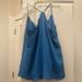 J. Crew Tops | Blue J. Crew Scalloped Tank Top | Color: Blue | Size: 4